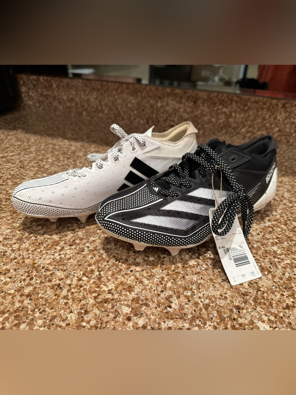 New Adidas Adizero Electric Snack Attack Milk ‘N Oreos Football Cleats Size 7